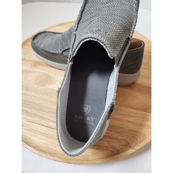 Ariat Hilo 360 Sneaker Men's size 10 Wide light heather gray - Picture 5 of 8